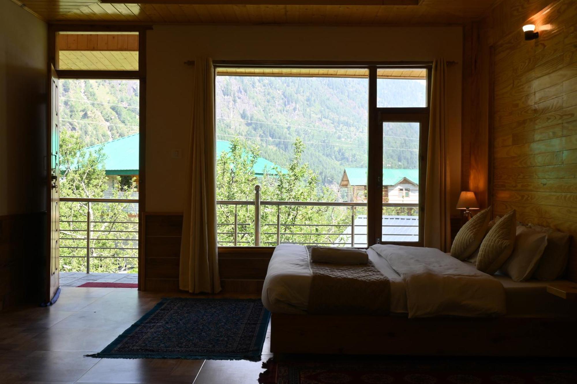Cascade Mountain Retreat Manali Bed and Breakfast Buitenkant foto