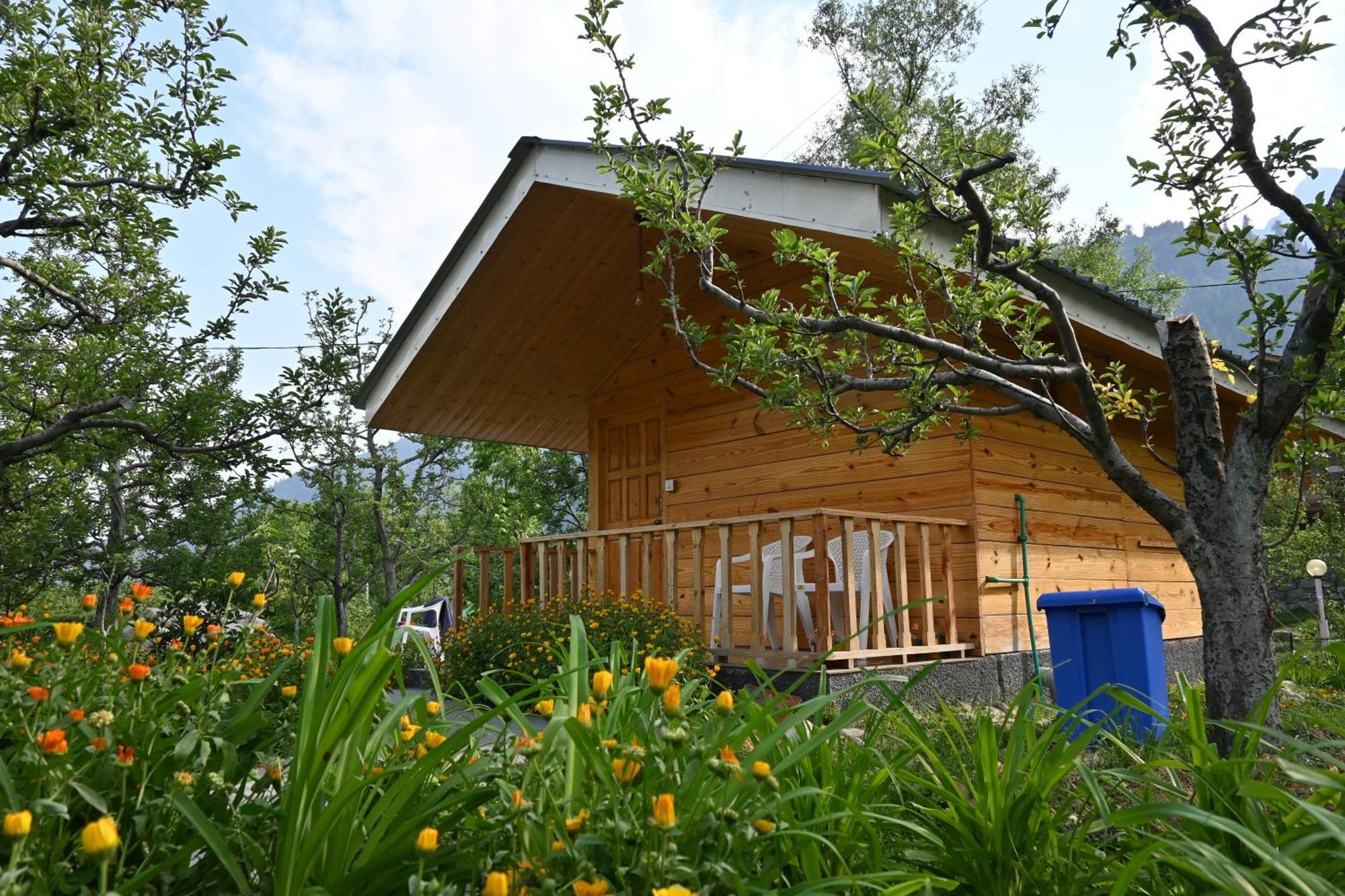 Cascade Mountain Retreat Manali Bed and Breakfast Buitenkant foto