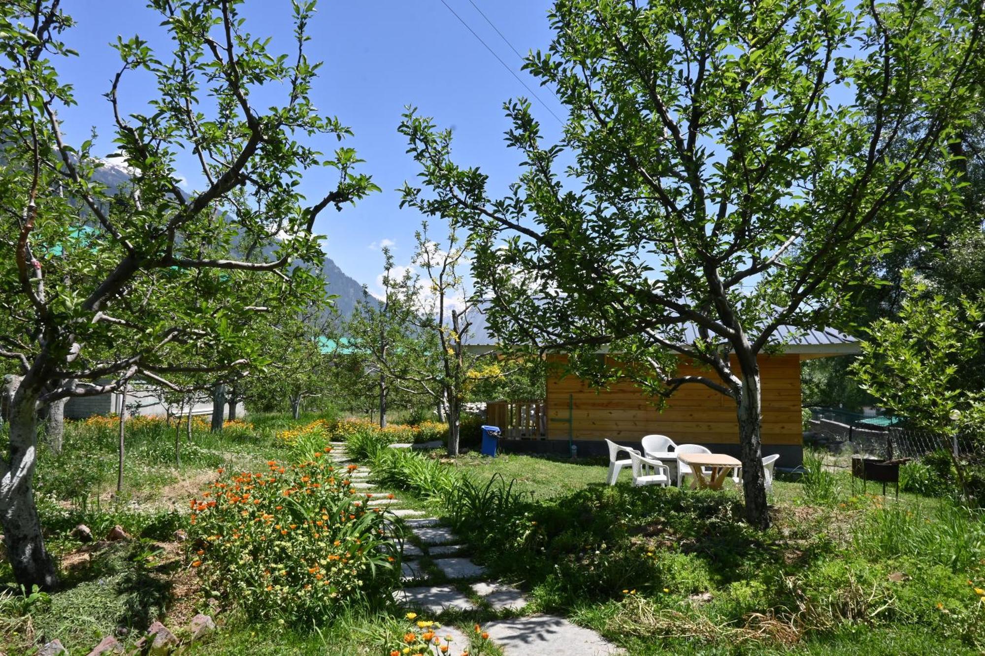 Cascade Mountain Retreat Manali Bed and Breakfast Buitenkant foto