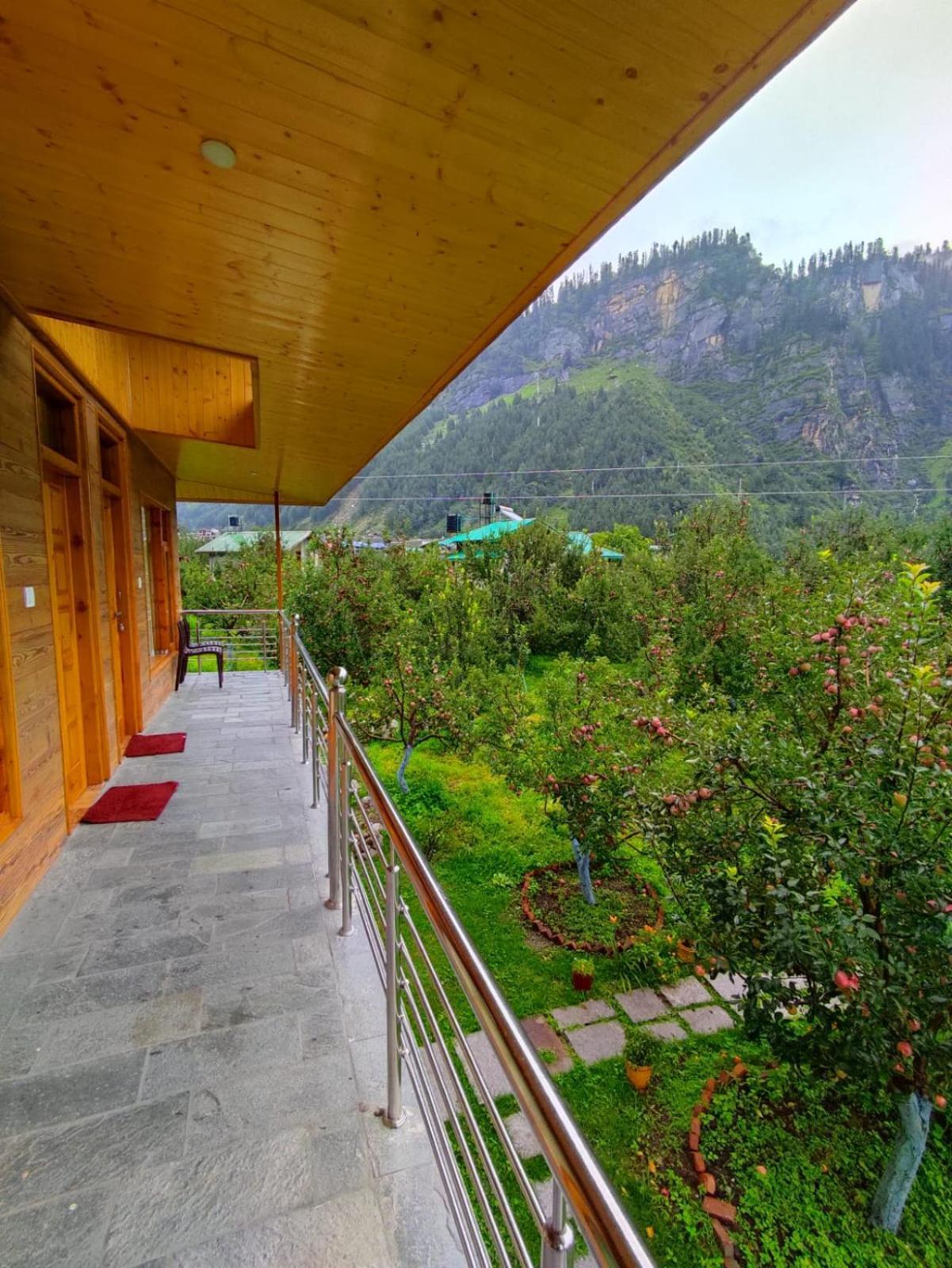 Cascade Mountain Retreat Manali Bed and Breakfast Buitenkant foto